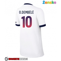 Ženske Nogometnih dresov Paris Saint-Germain Ousmane Dembele #10 Gostujoči 2026-27 Kratki rokavi